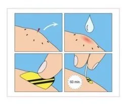 Bee-Patch 17 Bee-Patch -Randonnée Nordique Soldes anti venin guepes abeilles frelon bourdon beepatch